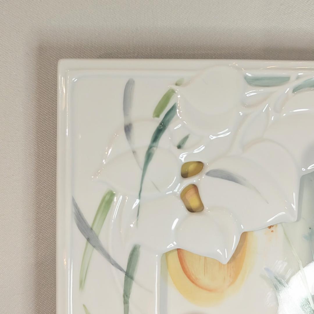 マイセン　Meissen　立体　陶板画　ザビーネ・ワックス