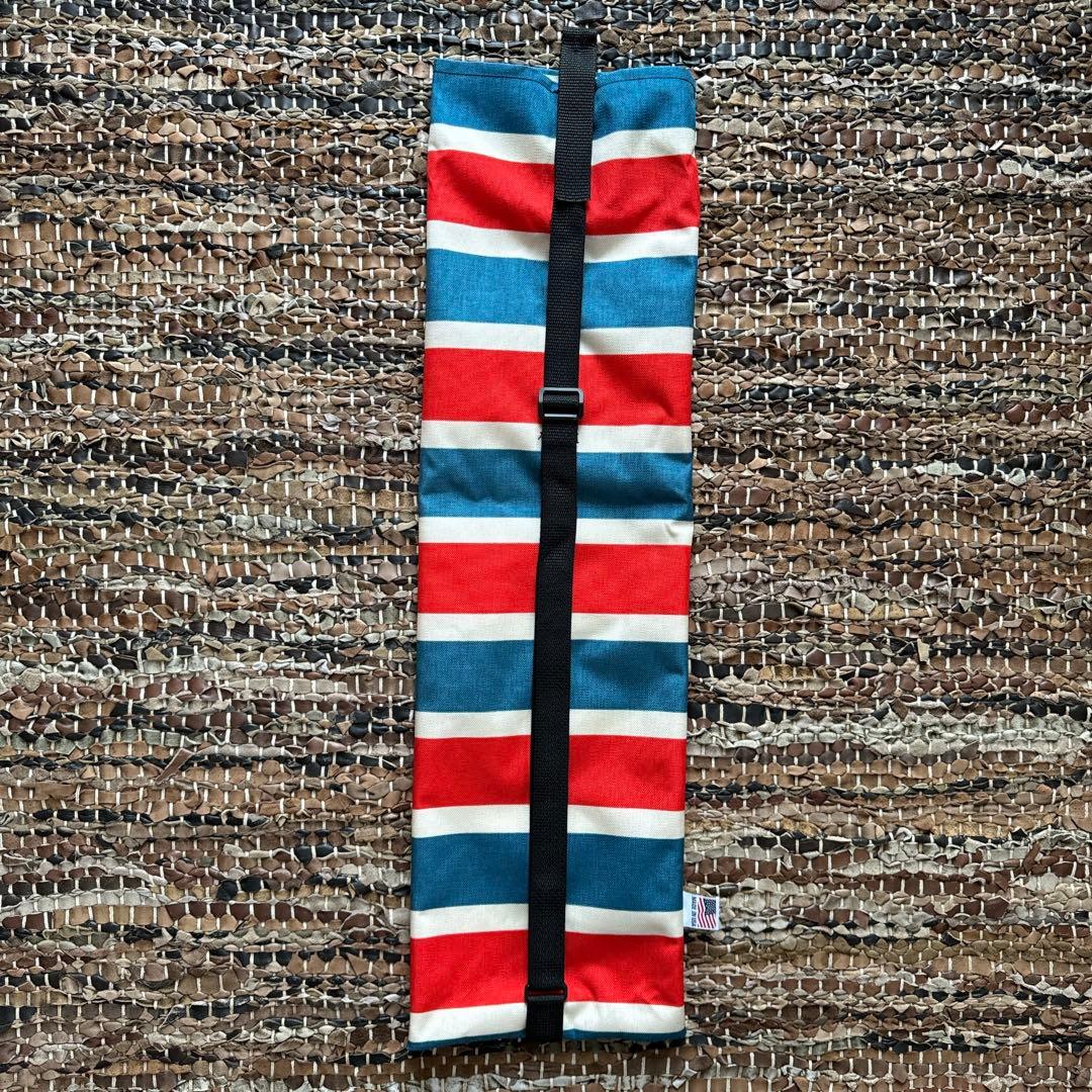 ★カーミットチェア ネイタルデザイン 収納袋 レトロストライプ WALNUT