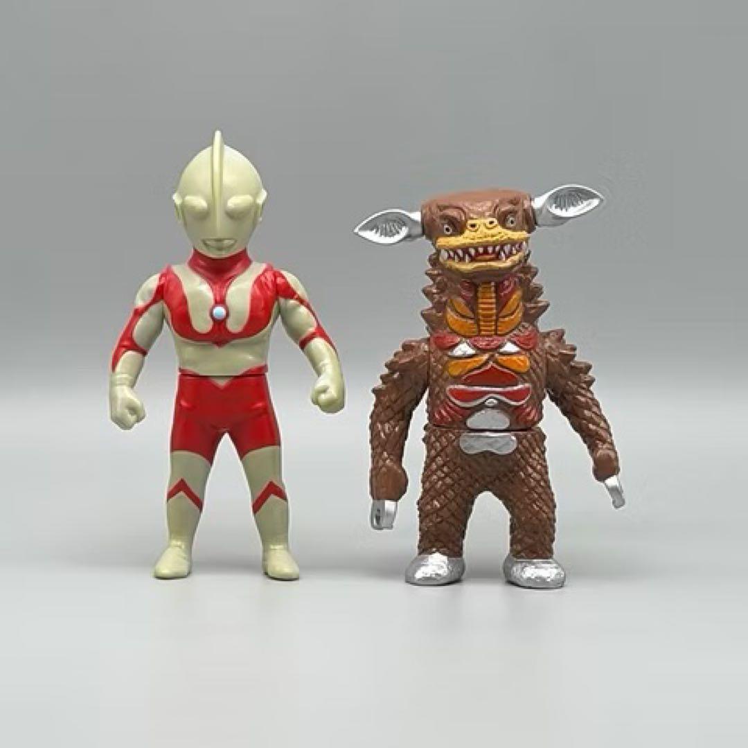 MAXTOY ウルトラマン 対 ギャンゴ　ミニソフビ怪獣シリーズ マックストイ
