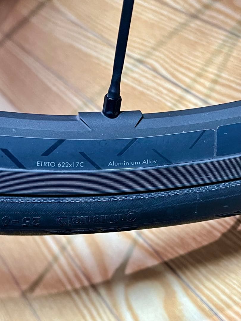 美品。FULCRUM RACING ZERO NITE C17 ホイールセット