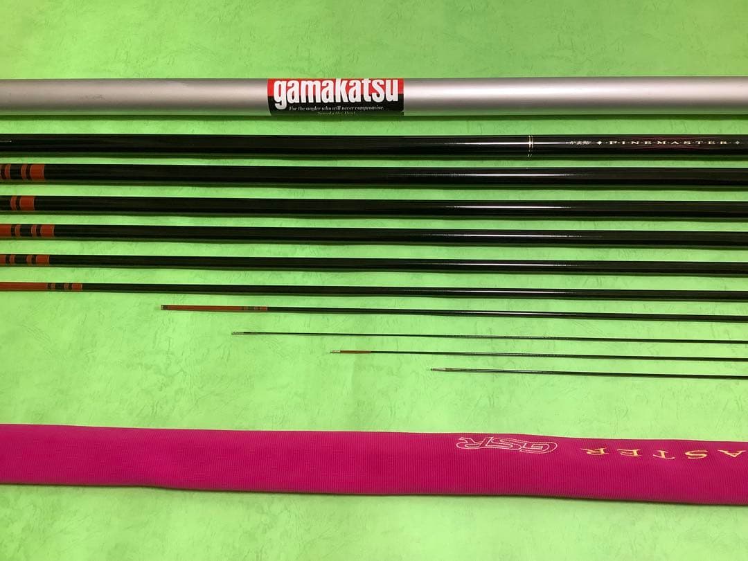 がま鮎　ファインマスター H 90 アルミケース付き