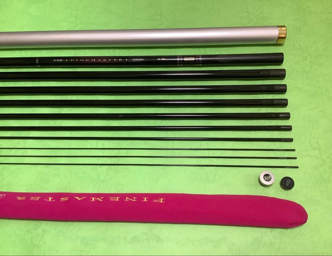 がま鮎　ファインマスター H 90 アルミケース付き