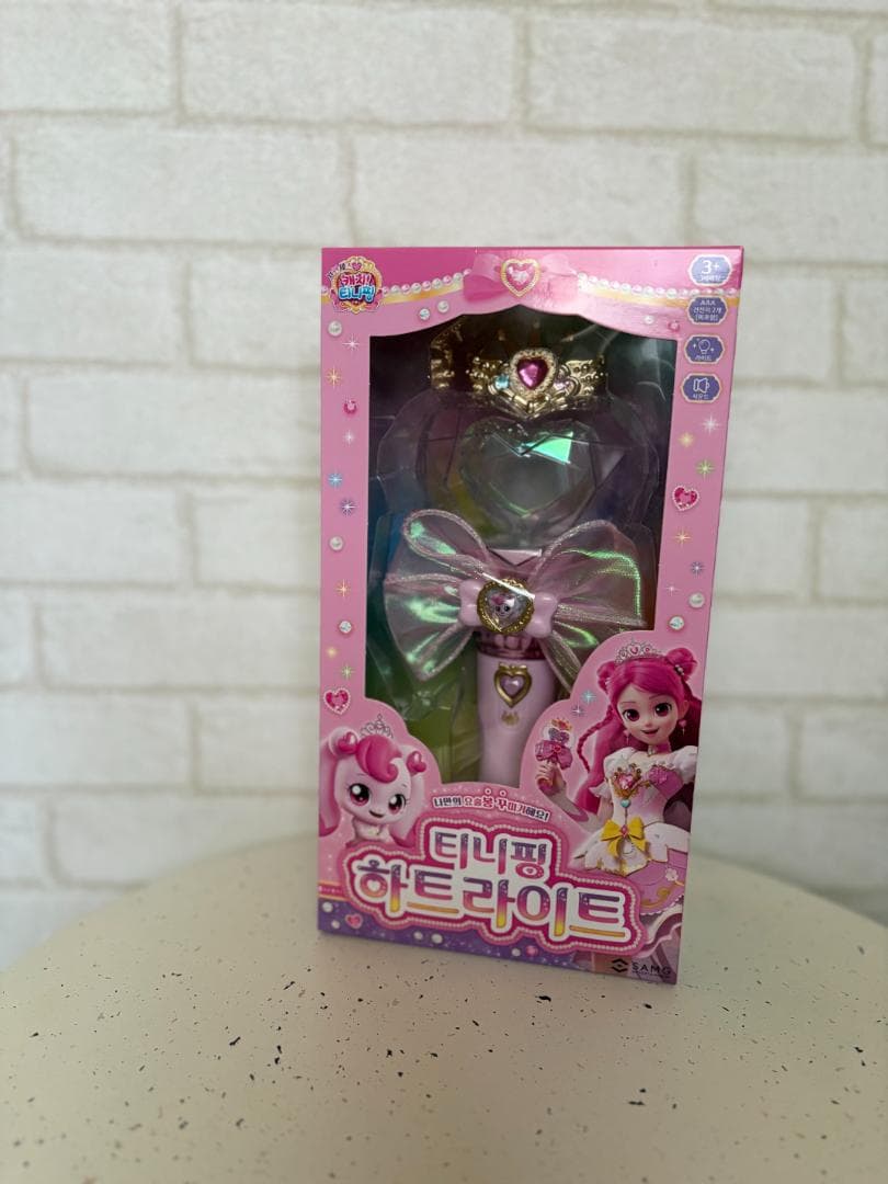 【韓国限定】シーズン６　プリンセス　キャッチティニピン　ハートライト