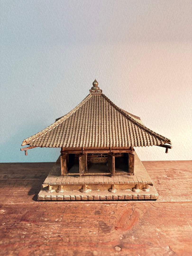 NHK 大河ドラマ 炎立つ 完全予約販売 金色堂 置物 1993年