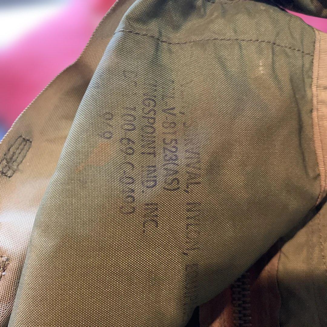 1969年US NAVY ベトナム戦　フライト　サバイバルベスト古着　ベストのみ