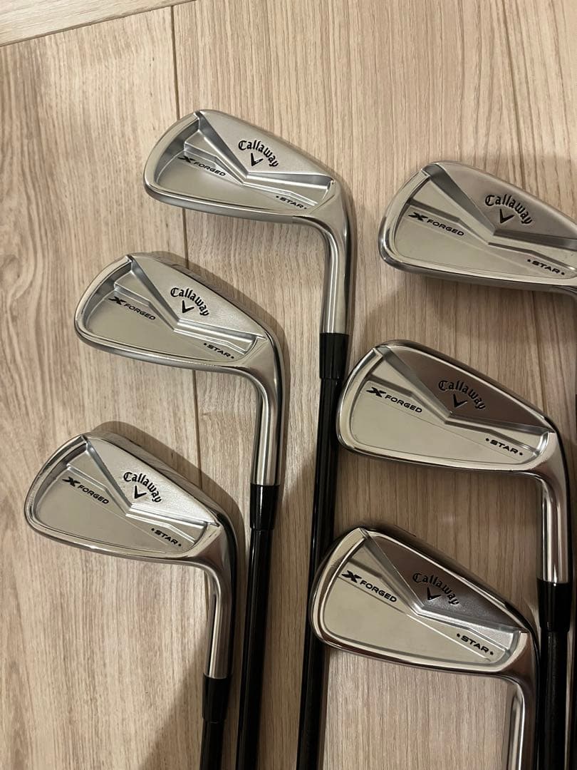 キャロウェイ Xフォージドスターアイアン 6本 5-9 Pラウネ i60 R