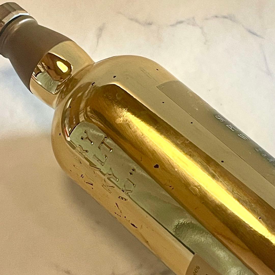 【激レア】サントリー　山崎　６０周年記念 ゴールドボトル　空き瓶　メッキ剥離有り