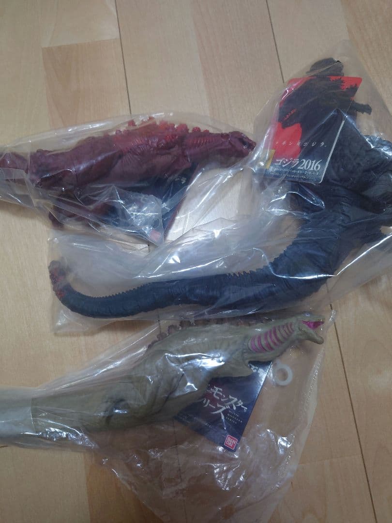 シンゴジラ 2016 ムービーモンスター シリーズ　第ニ形態第三形態と3体セット