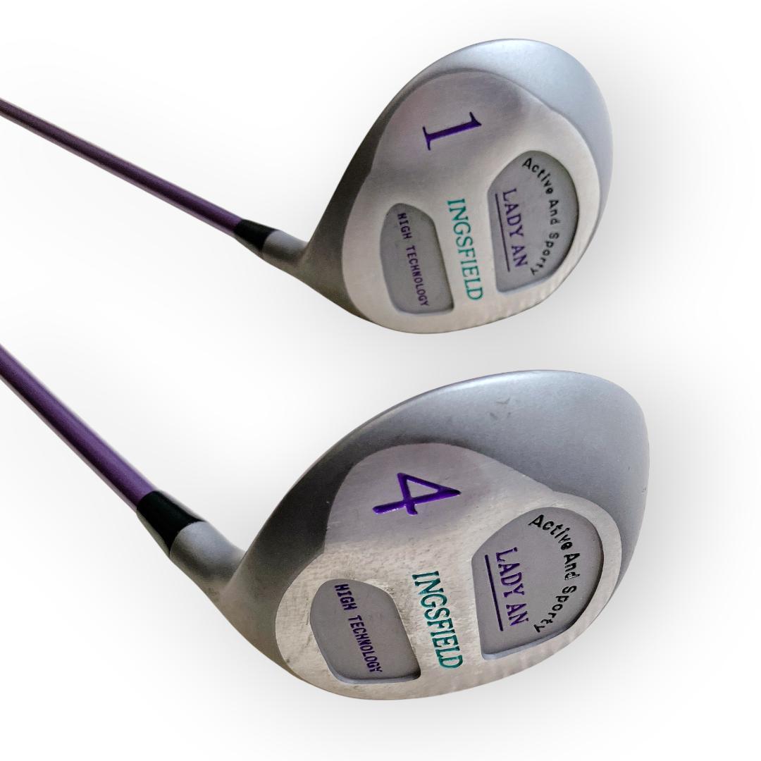 クラブ8本入り ゴルフバッグセット ベネトン ボール付き