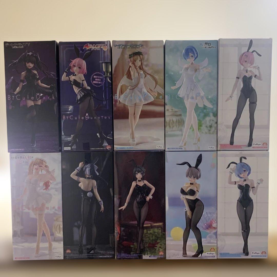 アニメ美少女フィギュア10体セットまとめ売り