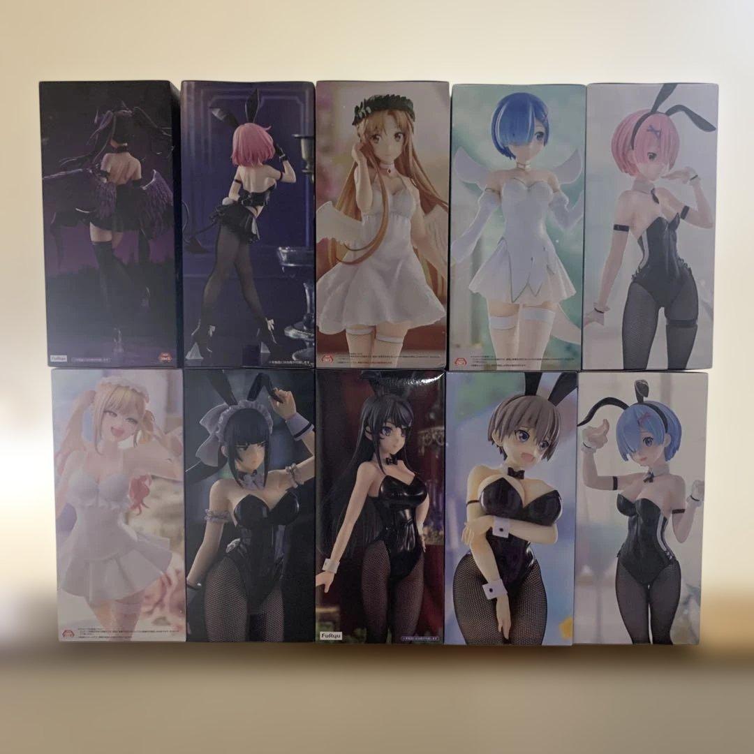 アニメ美少女フィギュア10体セットまとめ売り