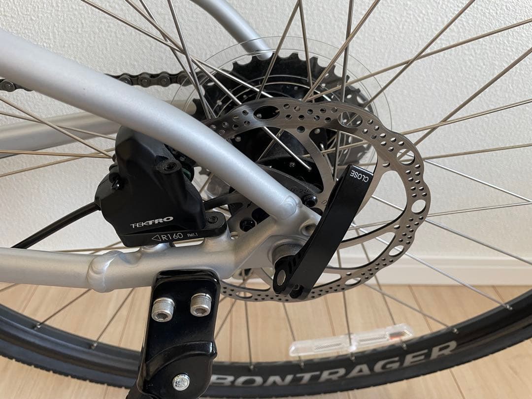 値下げ　ほぼ新品TREK FX2 DISC XS トレッククロスバイク　直接引渡