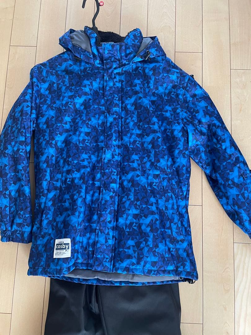 cosby 迷彩柄 フード付きウェアセット