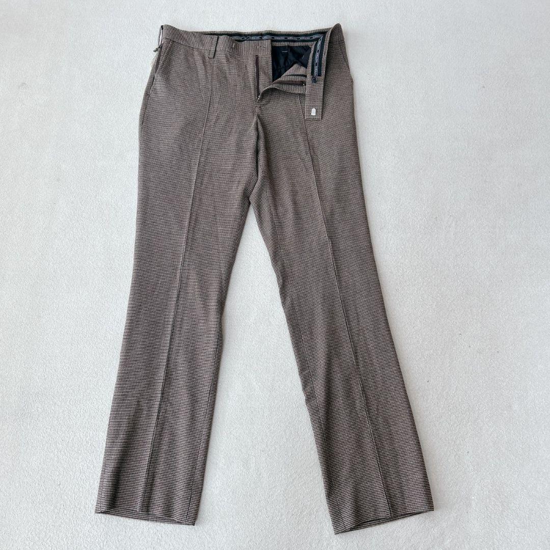 MARK&LONA マークアンドロナ　パンツ　ゴルフウェア　千鳥格子柄　XL