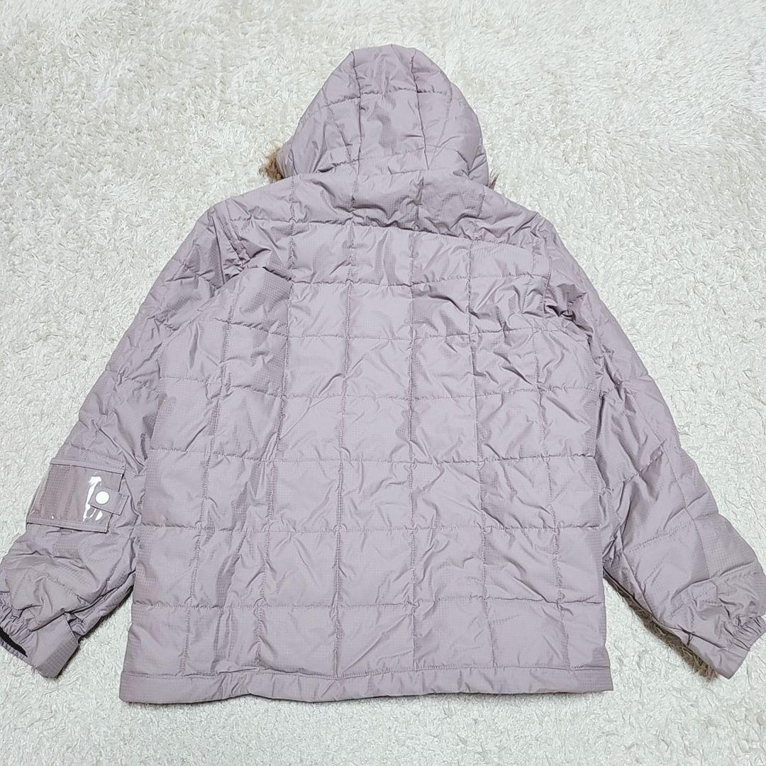 フェニックス ファー取り外し可フード付き スキーウェア 上下セット グレー系