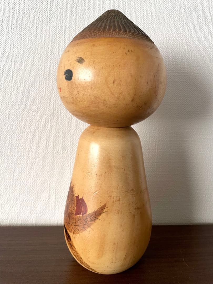渡辺 正雄 Masao 創作 こけし kokeshi 2体 セット レトロ