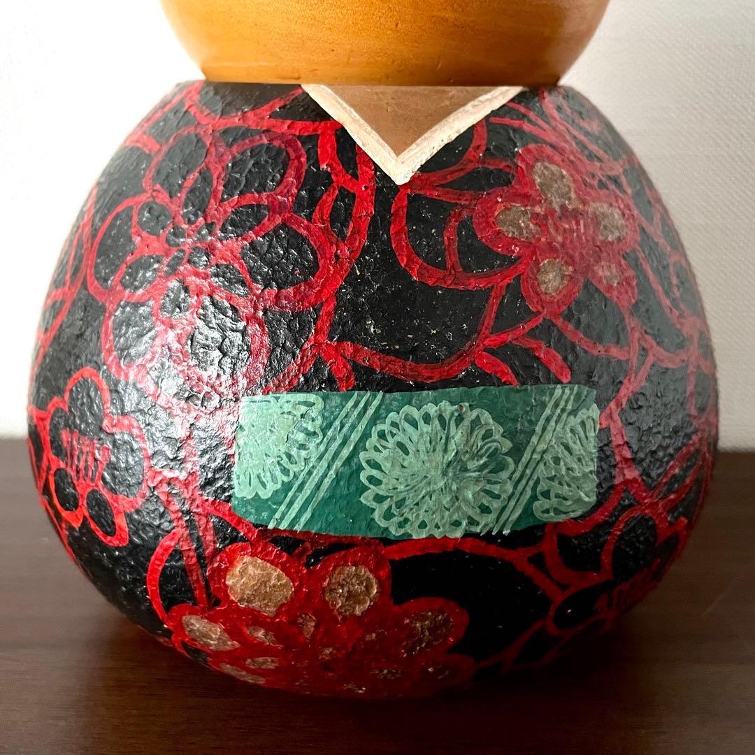 渡辺 正雄 Masao 創作 こけし kokeshi 2体 セット レトロ