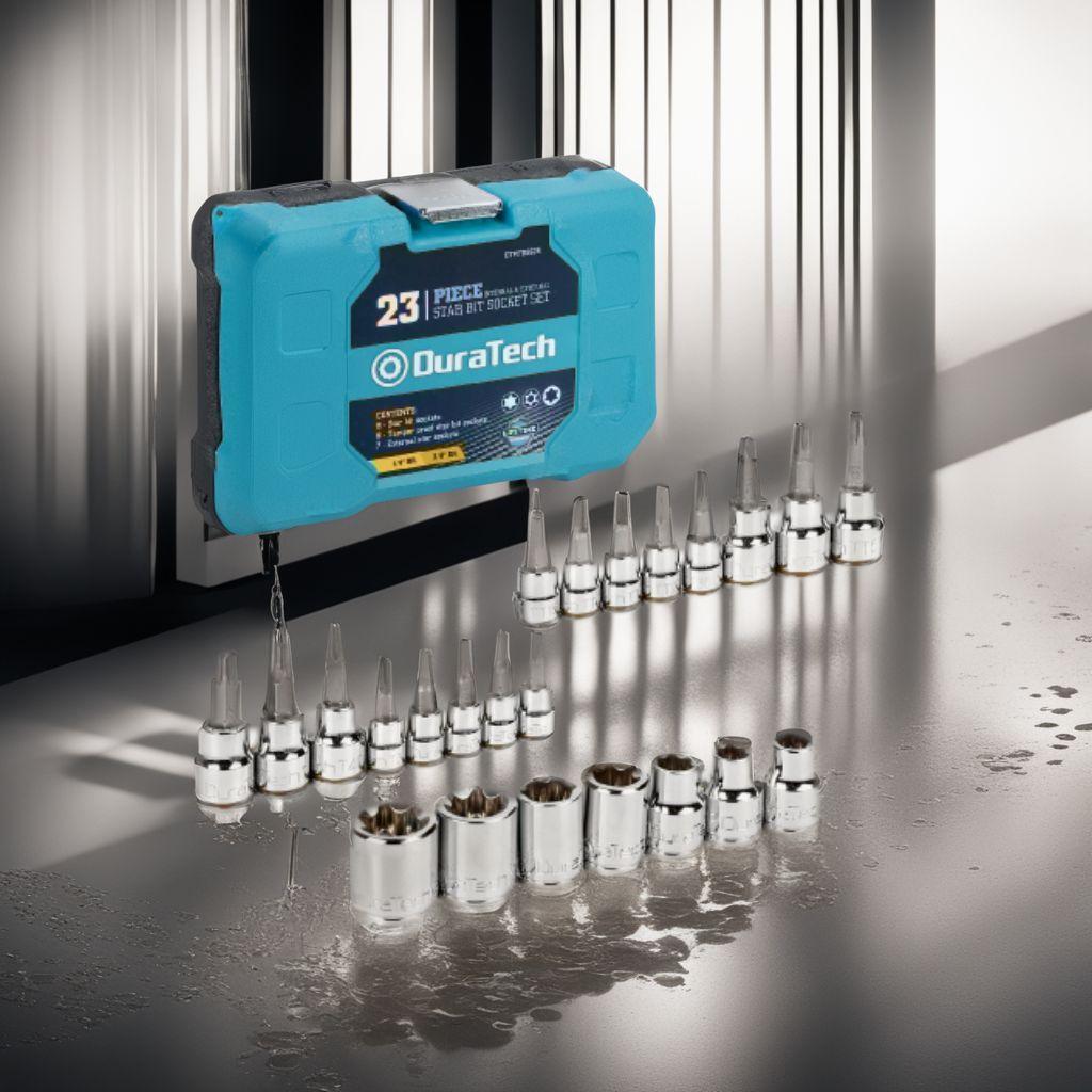 CRV鋼製 23点セット トルクスビットソケットセット