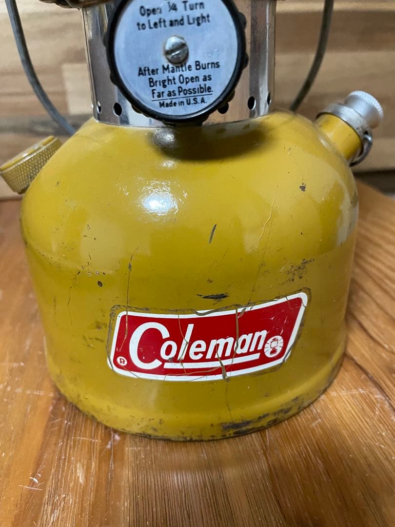 コールマンランタン200A 超希少ゴールドボンド