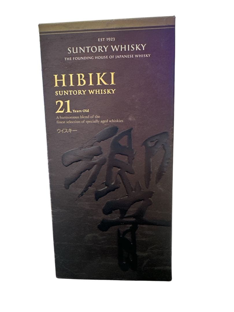 Hibiki 21 Year Old ウイスキー 空瓶　箱あり