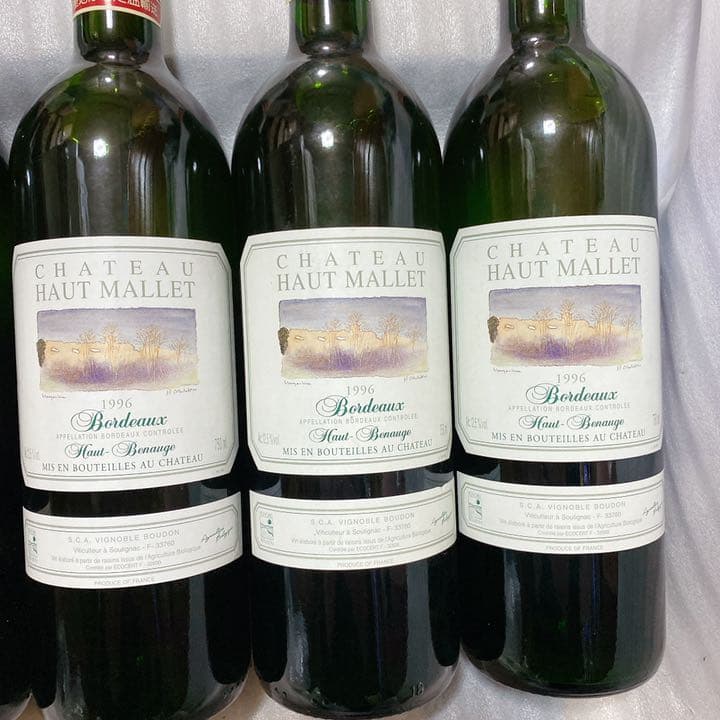 フランス白ワイン　神户産赤ワイン　6本