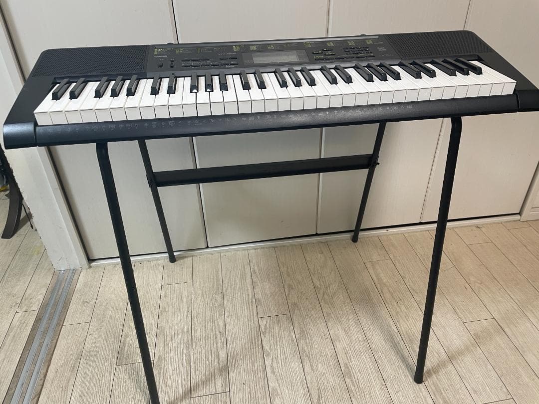CASIO CTK-2200 電子ピアノ 電子キーボード 61鍵 専用スタンド付