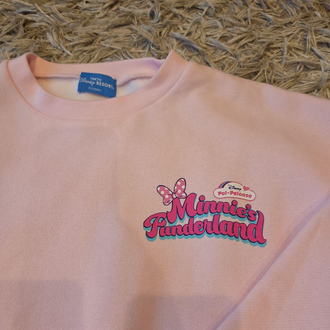 ミニーのファンダーランド　トレーナー ミニーパルパルーザ　トレーナー