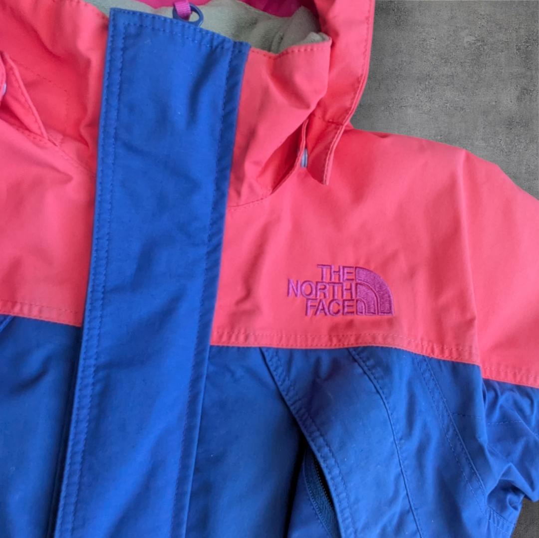 THE NORTH FACE キッズ スキーウェア 110cm ピンク×ブルー