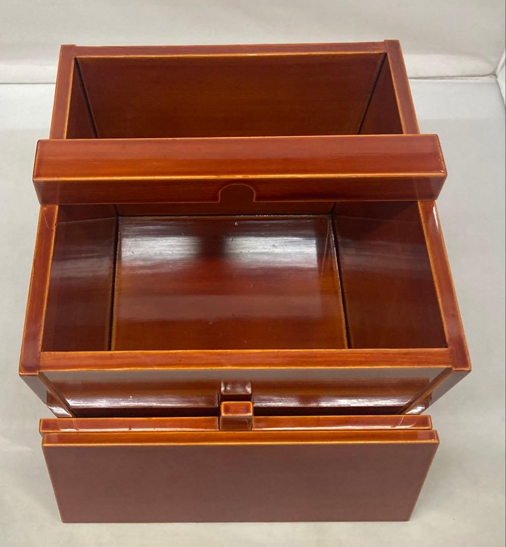 B416b「飛騨製 釣瓶水指」14代淡々斎宗匠箱書付　蓋に花押有　春慶塗