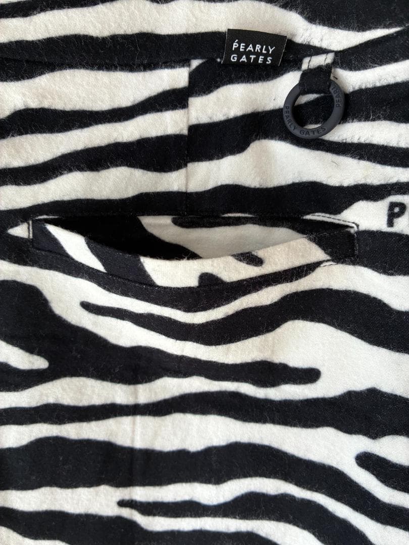 【新品】パーリーゲイツ レディース　スカート　ゼブラチェック柄