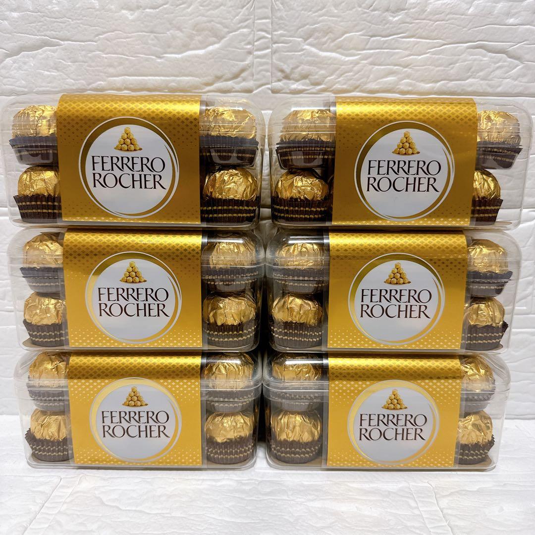 【絶品✨】フェレロロシェ チョコレート 16粒入×10箱セット（160粒）お菓子