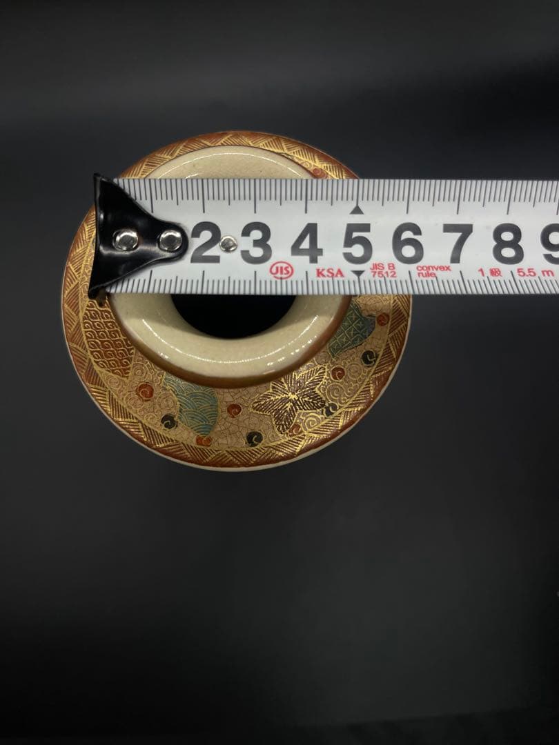 薩摩焼　花瓶　骨董古美術