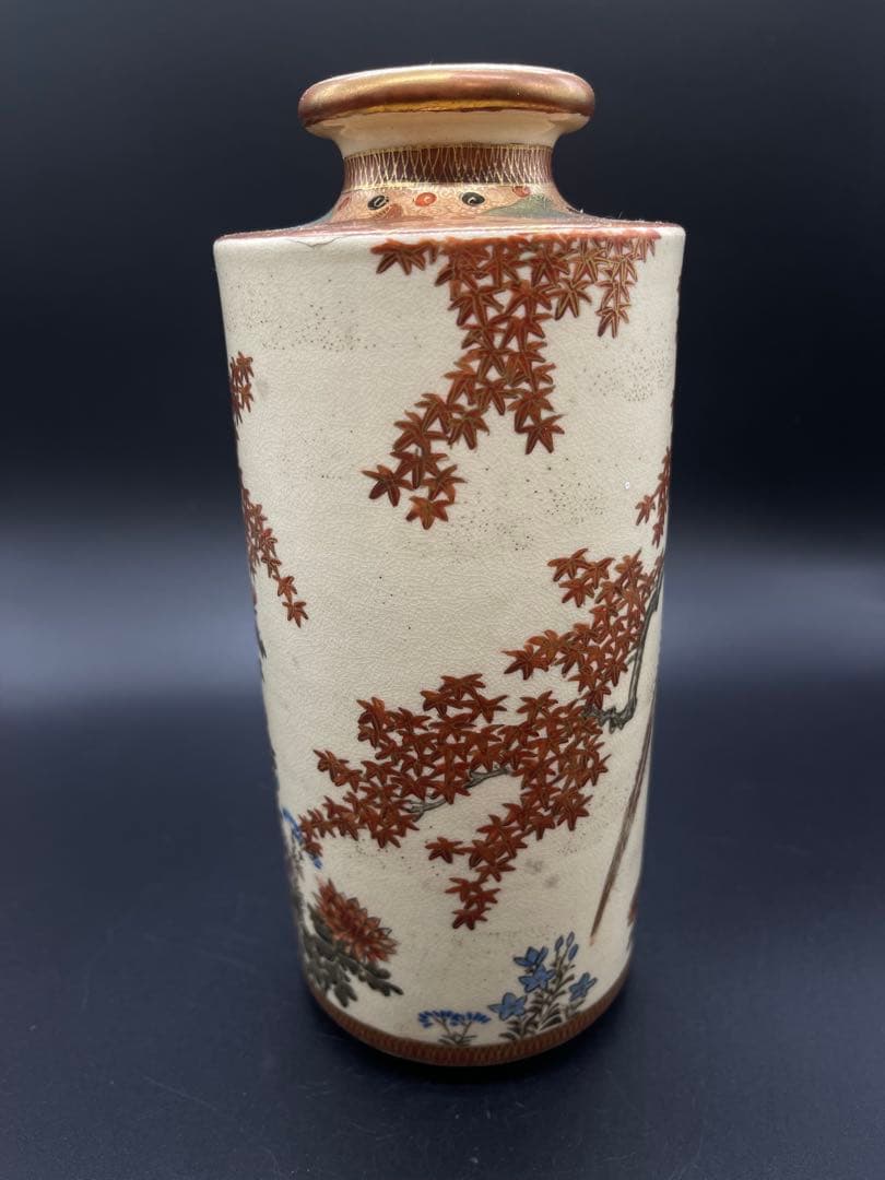 薩摩焼　花瓶　骨董古美術