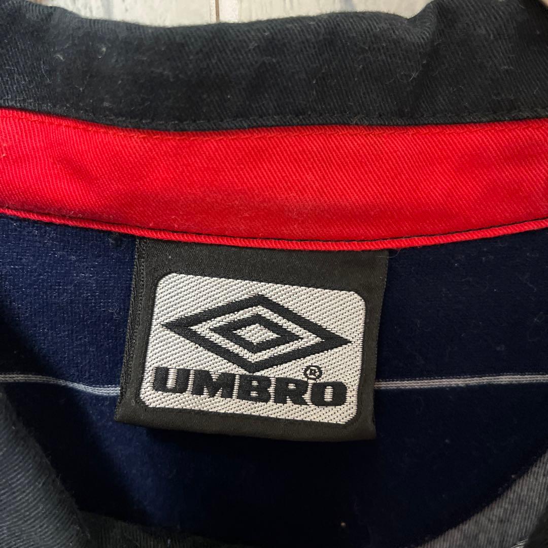 アンブロ マンチェスターユナイテッド ユニフォーム L刺繍ロゴ 長袖 99-00