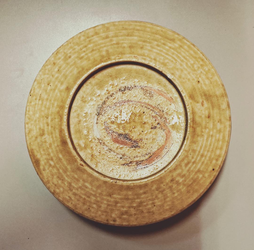 【値下げ】 加藤唐三郎 黄瀬戸 中鉢  【未使用品】【真作保証】