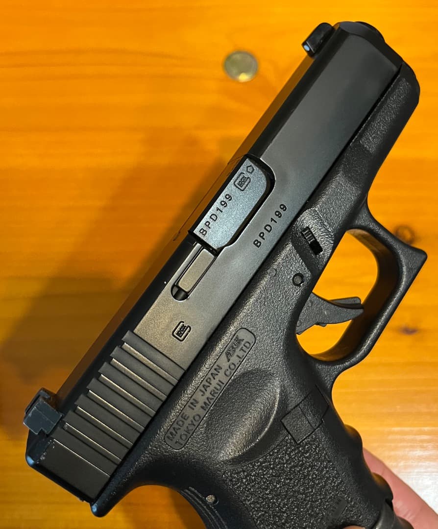 東京マルイ　GLOCK26（18歳以上）サバゲー未使用品