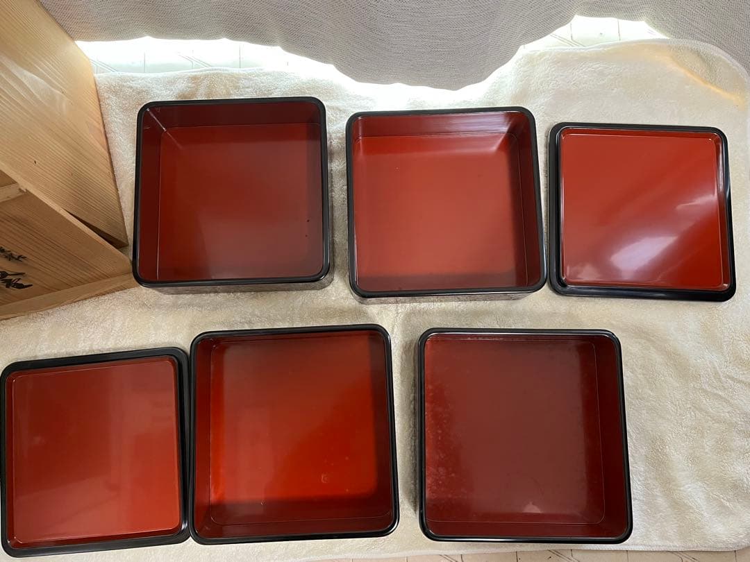 《美品》輪島塗　石川堂謹製　重箱　四段重 工芸品