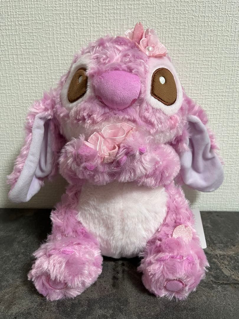 スティッチ＆スクランプ ぬいぐるみ キーホルダー