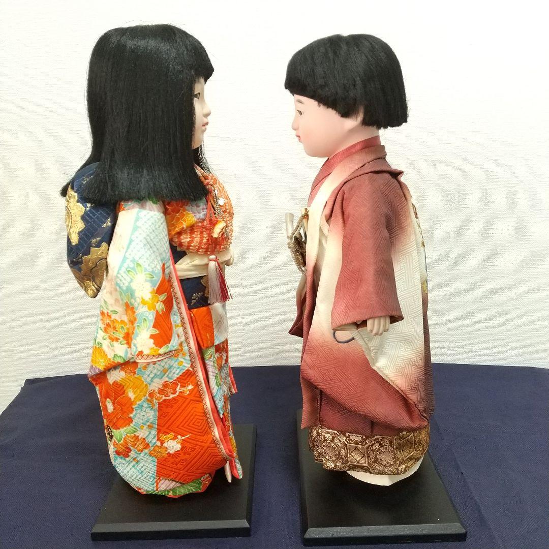 市松人形 ２体セット