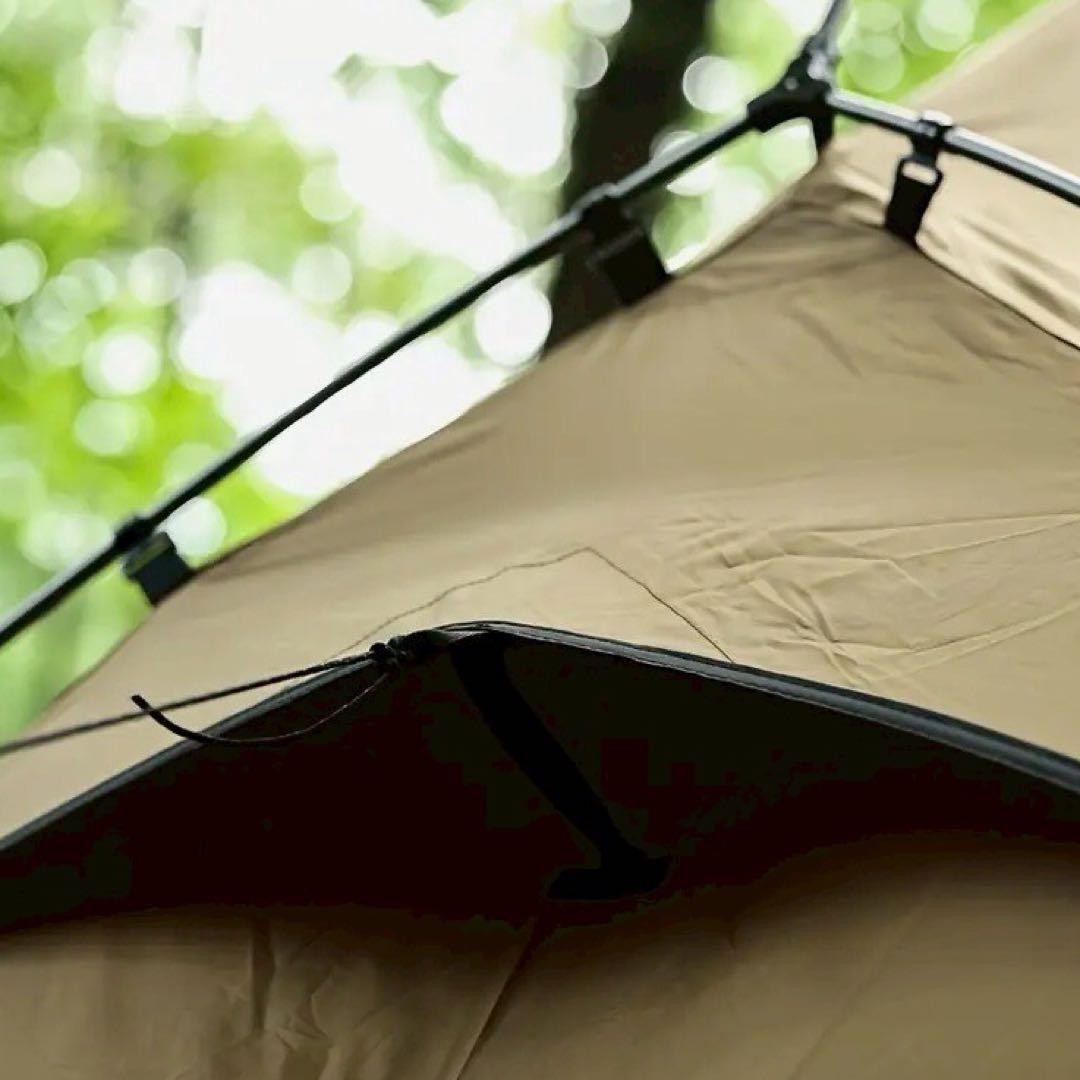 新品 激レア ソロ ドームテント 薪ストーブ 煙突穴 キャンプ アウトドア