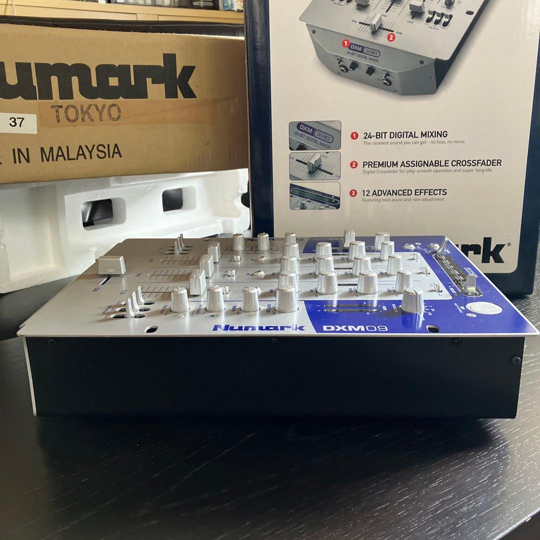 Numark DXM09 DJミキサー 24ビットデジタル 3チャンネル