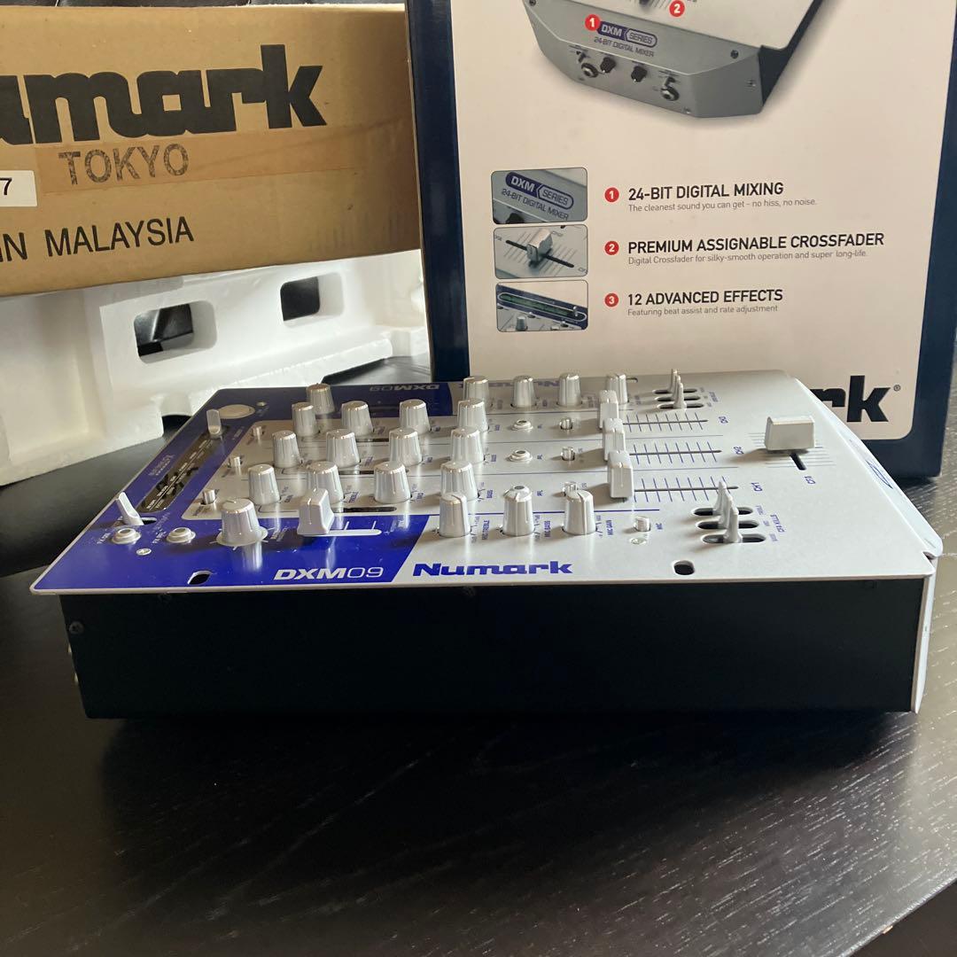 Numark DXM09 DJミキサー 24ビットデジタル 3チャンネル