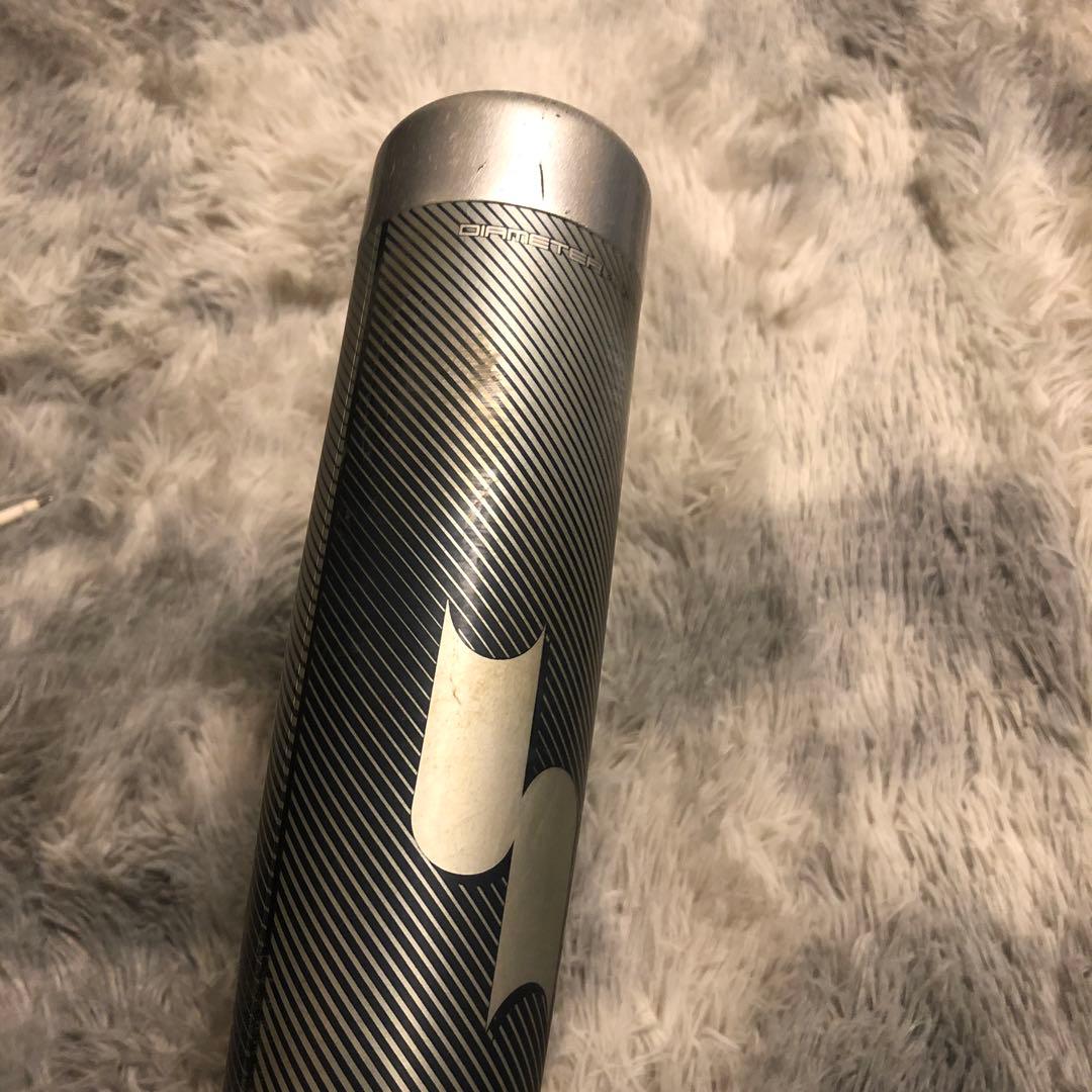 SSK mm23 軟式バット シルバー バットケース付き