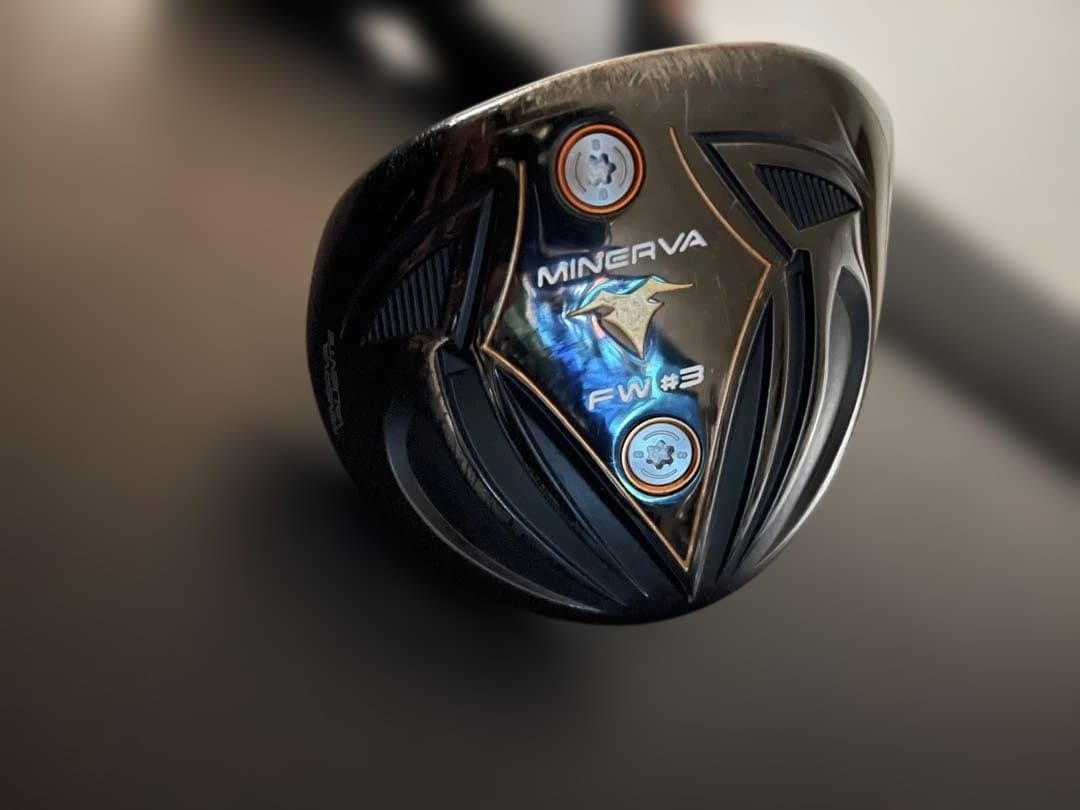 MINERVA FW#3 フェアウェイウッド ヘッドカバー付き