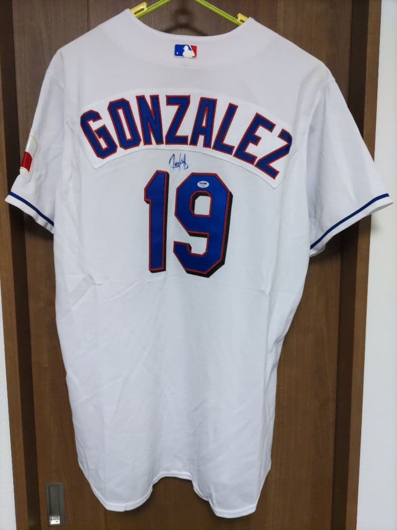 Juan Gonzalez(ホアン・ゴンザレス)　サイン入り　ユニフォーム