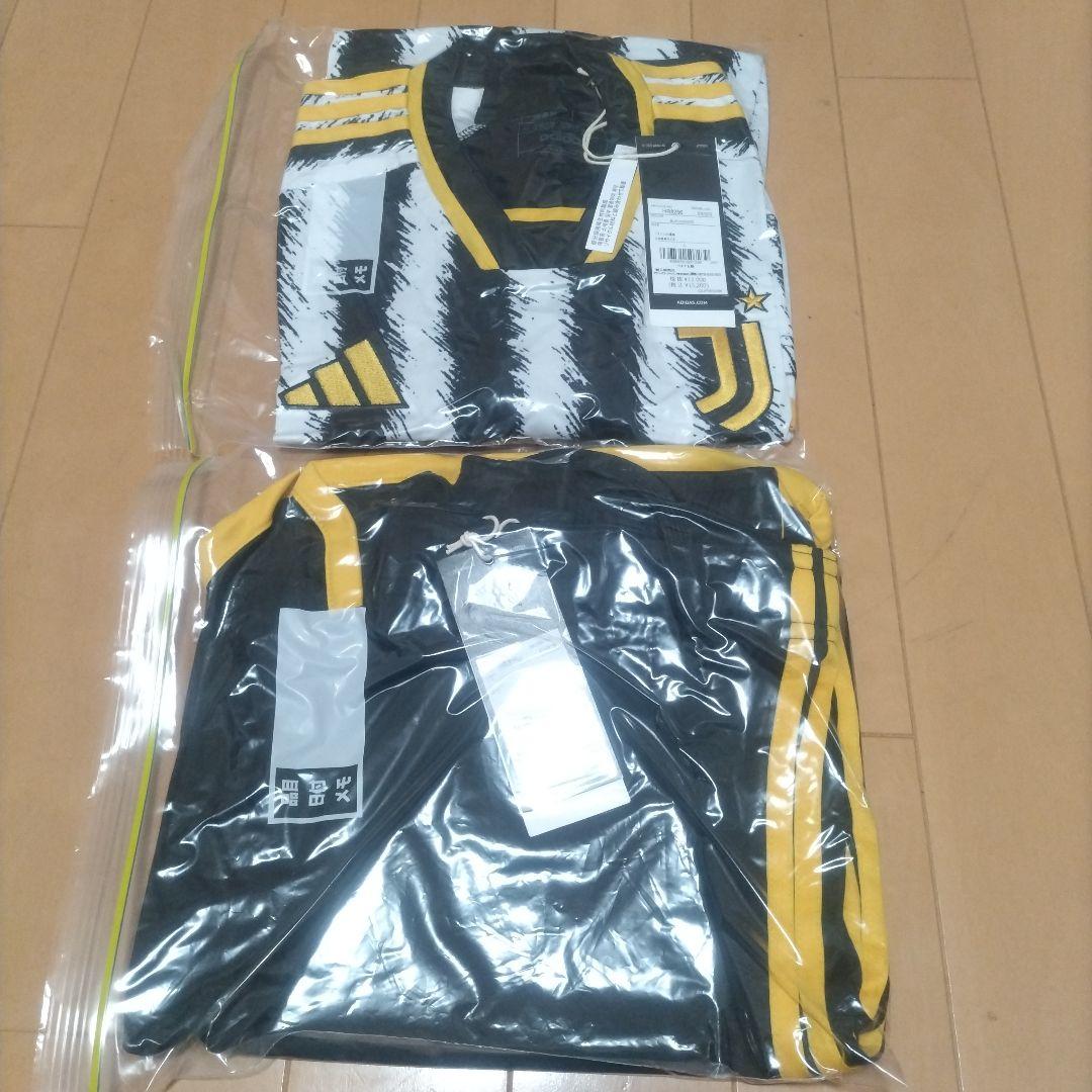 【新品未使用】ユベントスFC 23-24 ホーム 半袖 L　パンツXL　セット