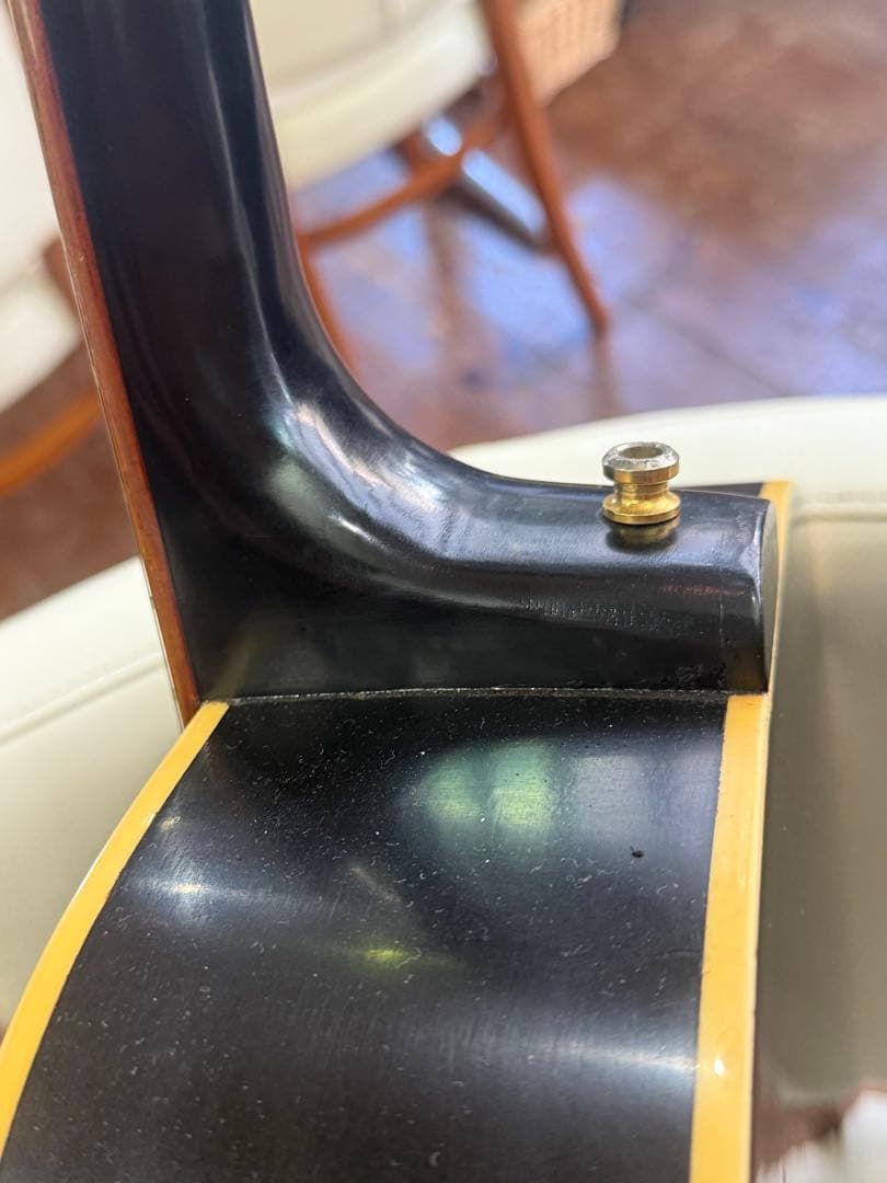 メーカー不明　gibson B-25タイプギター　エボニー