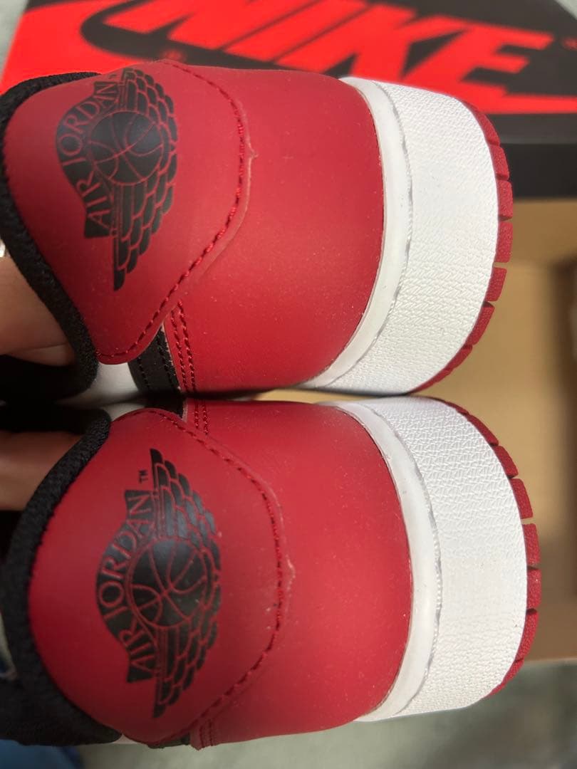 新品未開封⭐︎エアジョーダン1LOW Black Toe⭐︎24.5cm