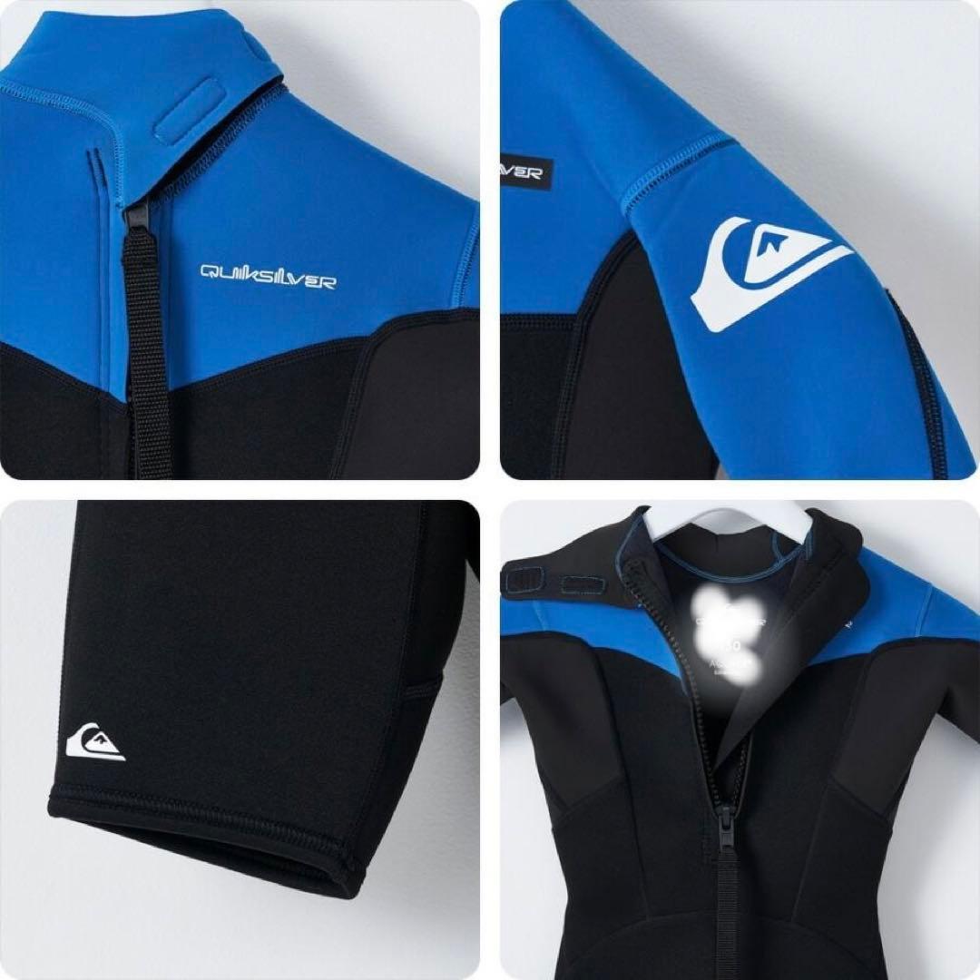 QUIKSILVER キッズ男の子 子供サーフィン ウエットスーツ 半袖 2mm
