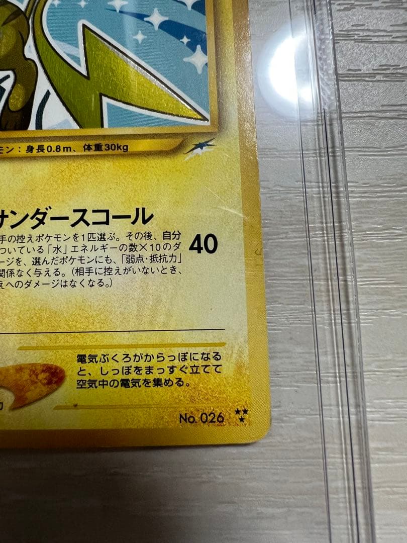 【希少】ひかるライチュウ 旧裏